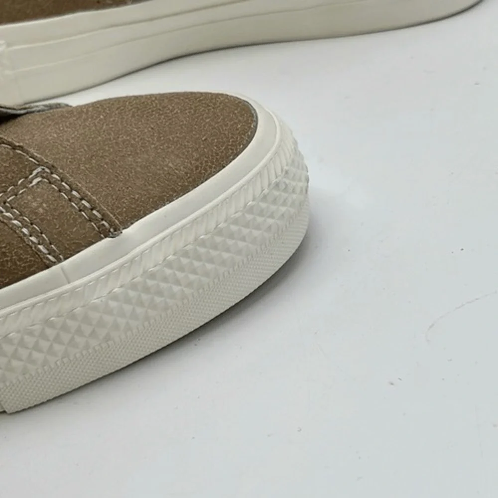 CONVERSE One Star Pro Mens 11 Womens 12.5 Tan Leather Sneakers Star NWT Shoes - Picture 11 of 15